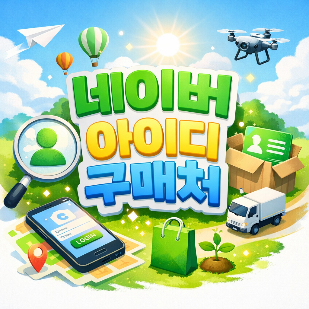 네이버 아이디 구매처 어디서 찾나?