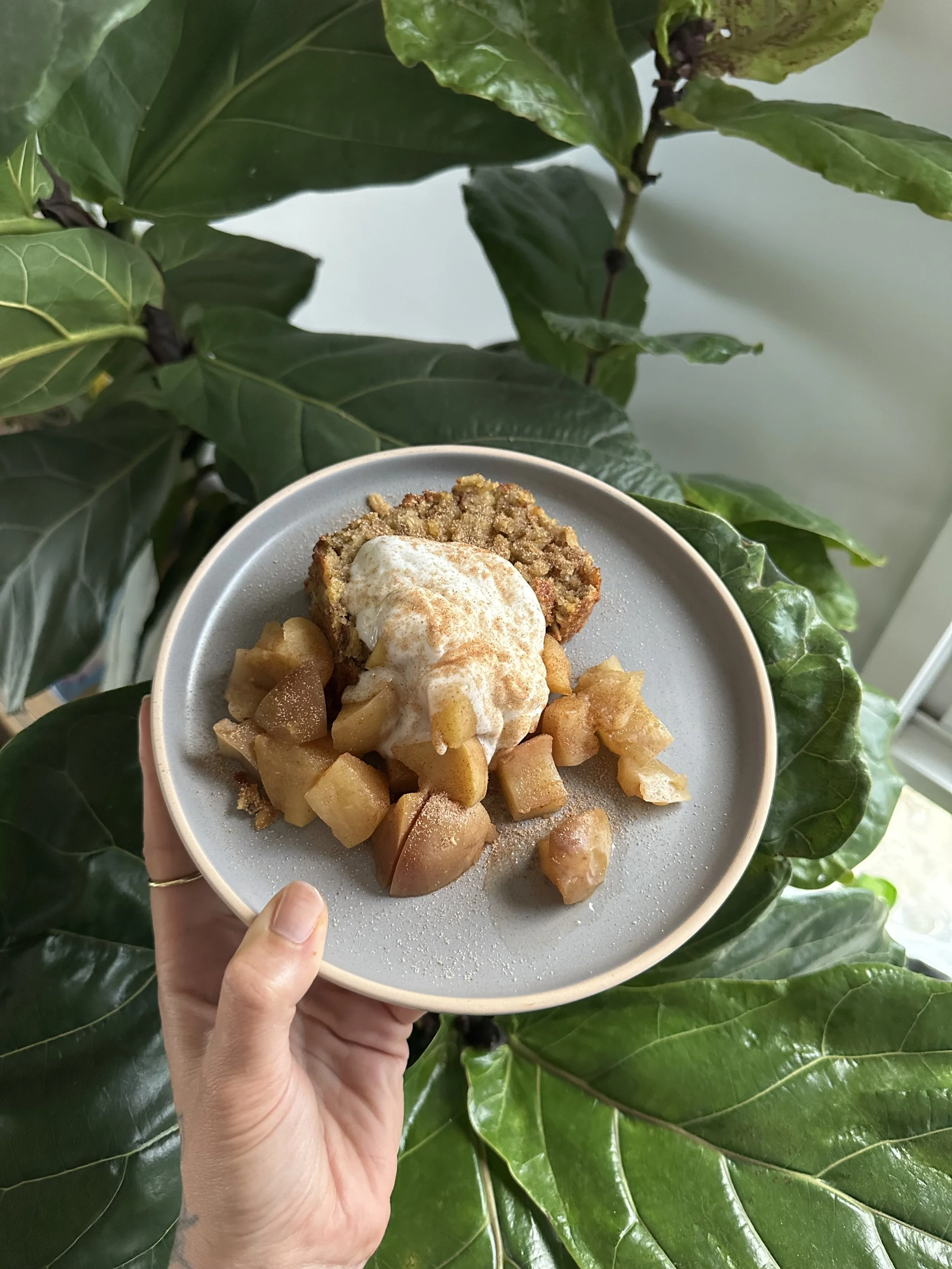 Fluffy banana bread (df &amp; whole-foods)