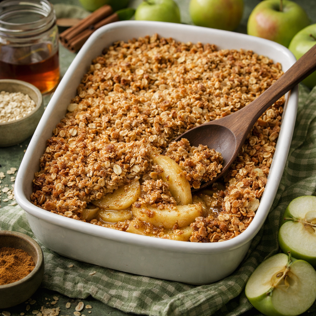 Apple Crumble (Refined Sugar Free)