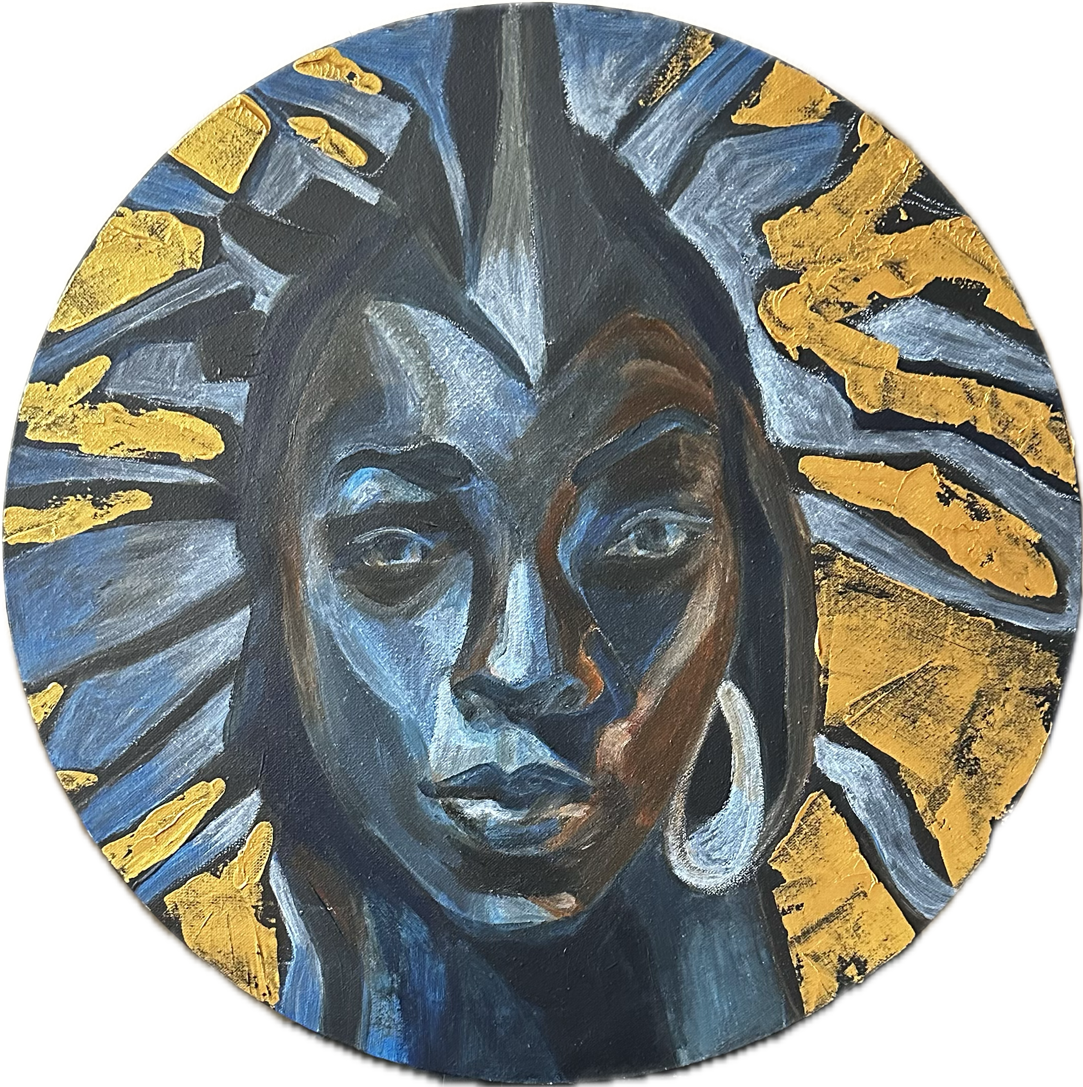 Title : Warrior Queen Acrylic On Canvas