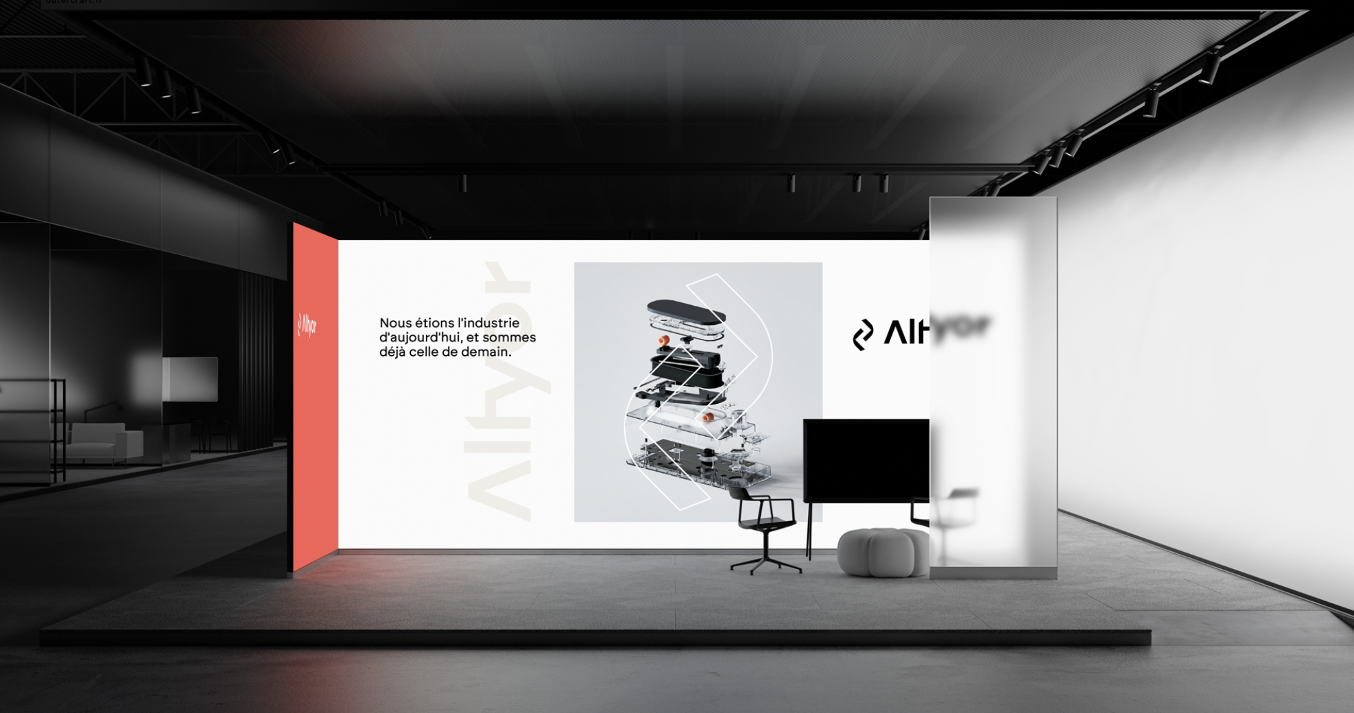 Salon avec présentation de la nouvelle identité de marque ALTYOR.