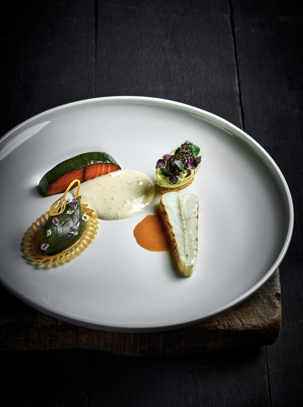 Matkunst av kokk Andreas Fjellheim. 