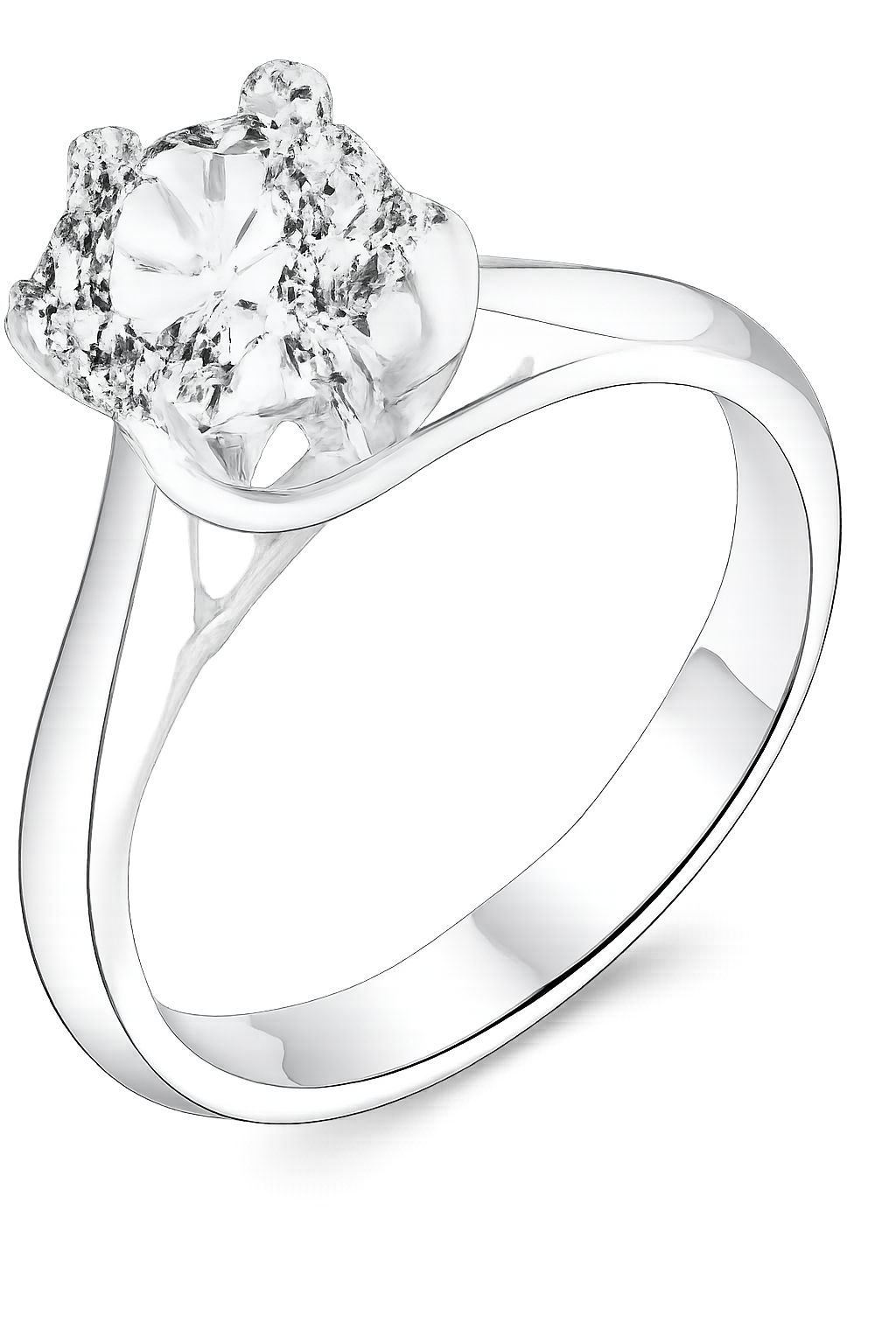 JewelryPalace Classic 1ct 1.5ct 2ct 3ct Round-Cut Moissanite Solitaire Promise Ring Woman's Engagement Ring Silver 925 With Stone Women, Simulated Diamond Anniversary Wedding Rings Silver Rings