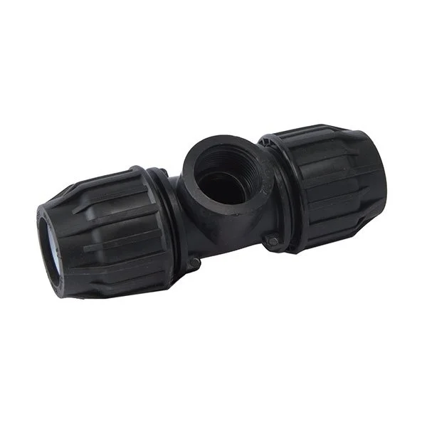 Te polietileno rosca Hembra