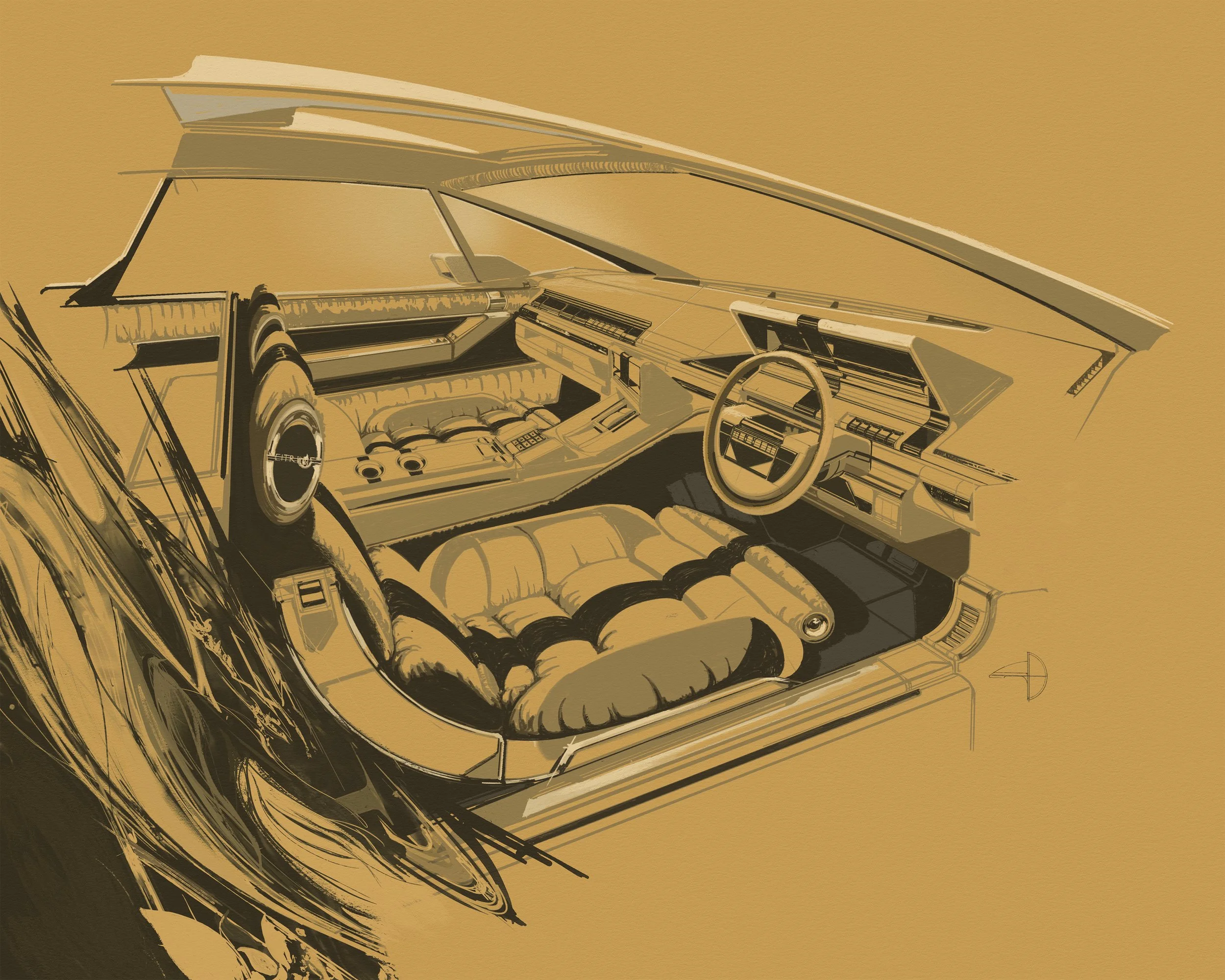 the citrine drive - interior renderings