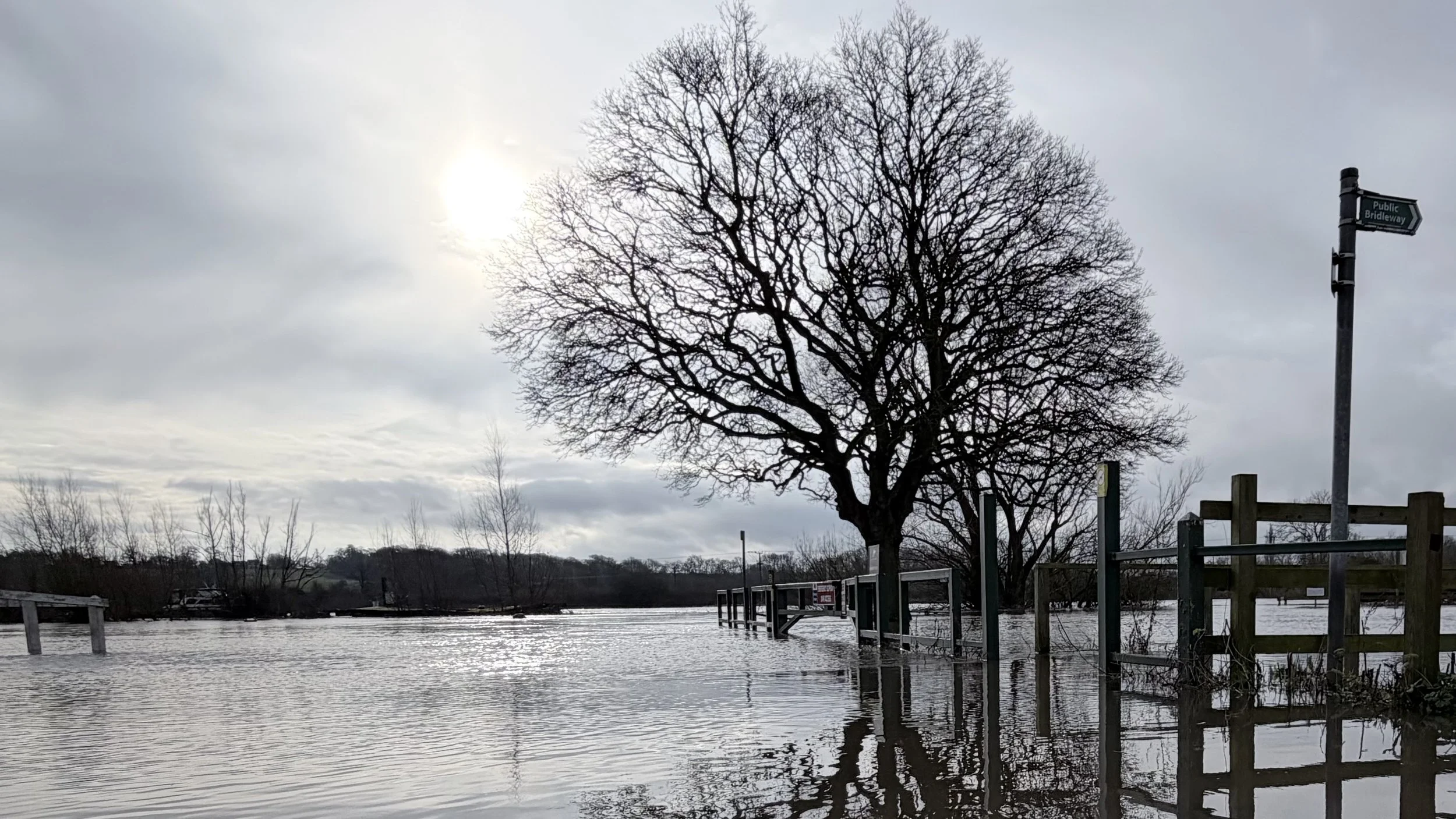 Where the Path Disappears - Gunthorpe Lock
