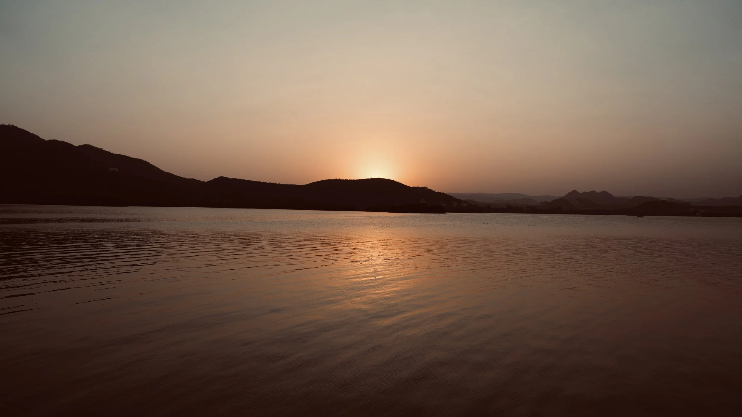 Lake Pichola at Dusk
