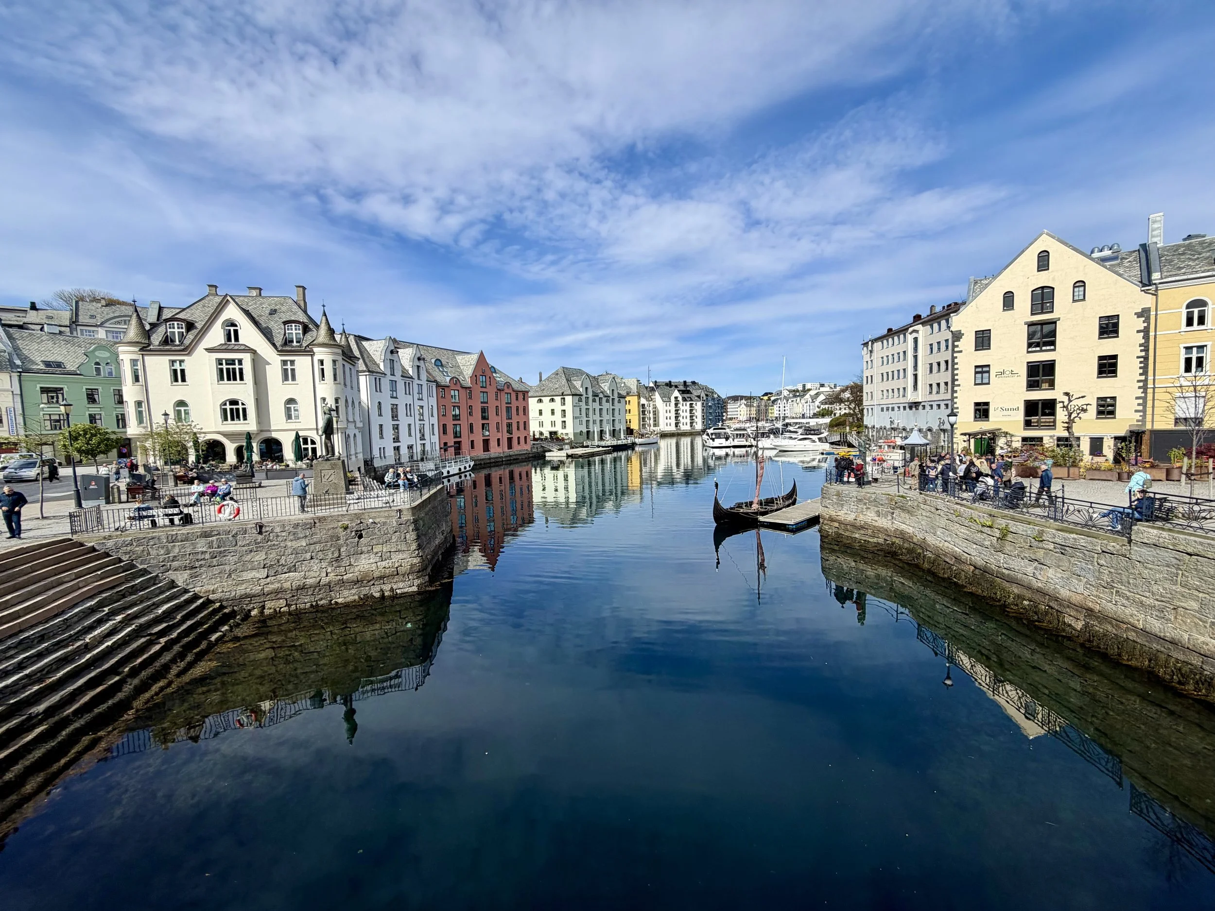Ashore in Ålesund