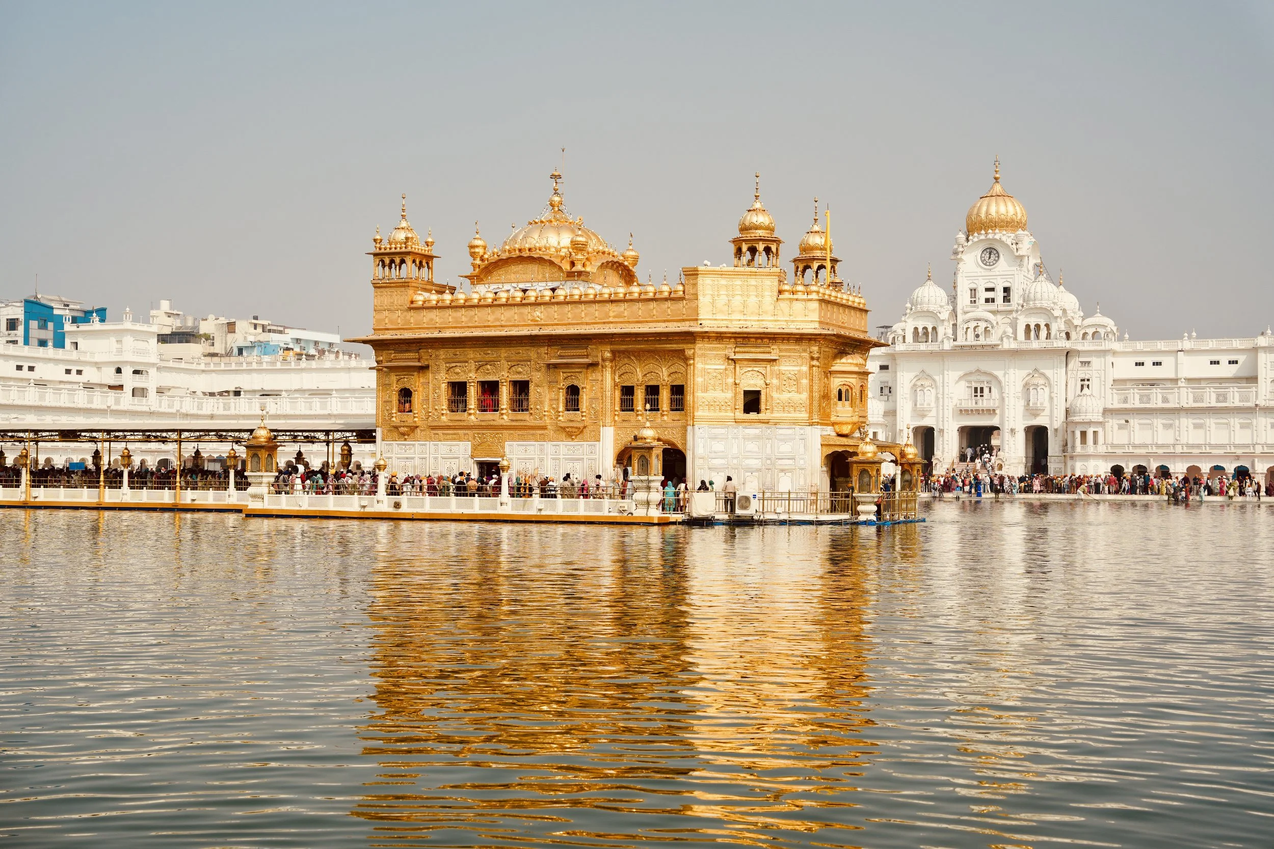 Sri Harmandir Sahib, the Golden Temple in Amritsar