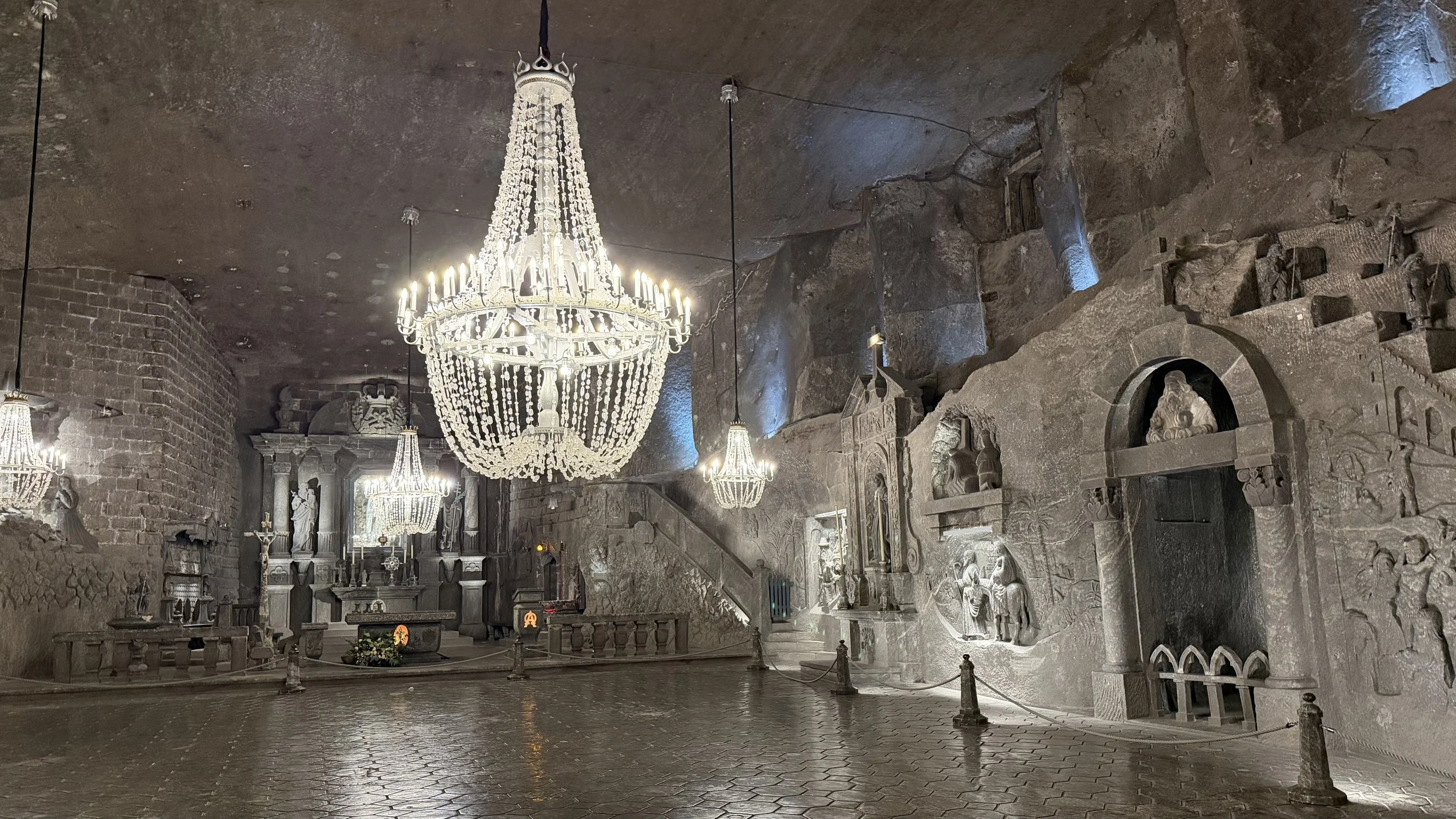 St. Kinga's Chapel (Kaplica Świętej Kingi) in the Wieliczka Salt Mine