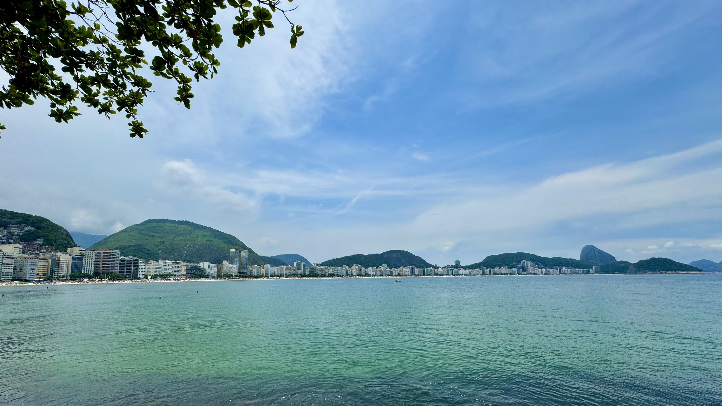 The view from Confeitaria Colombia