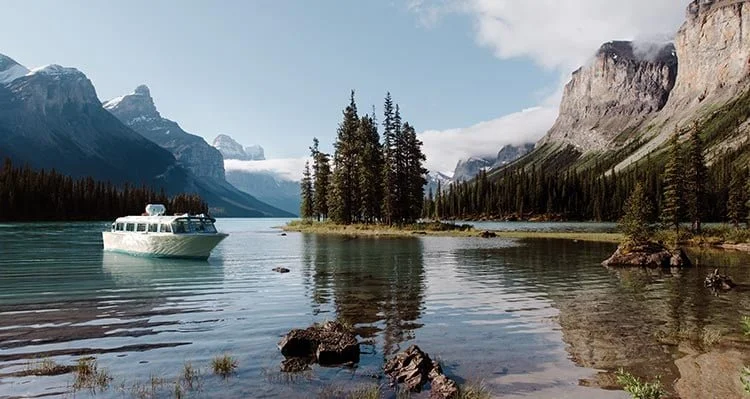 Jasper mountain landscape