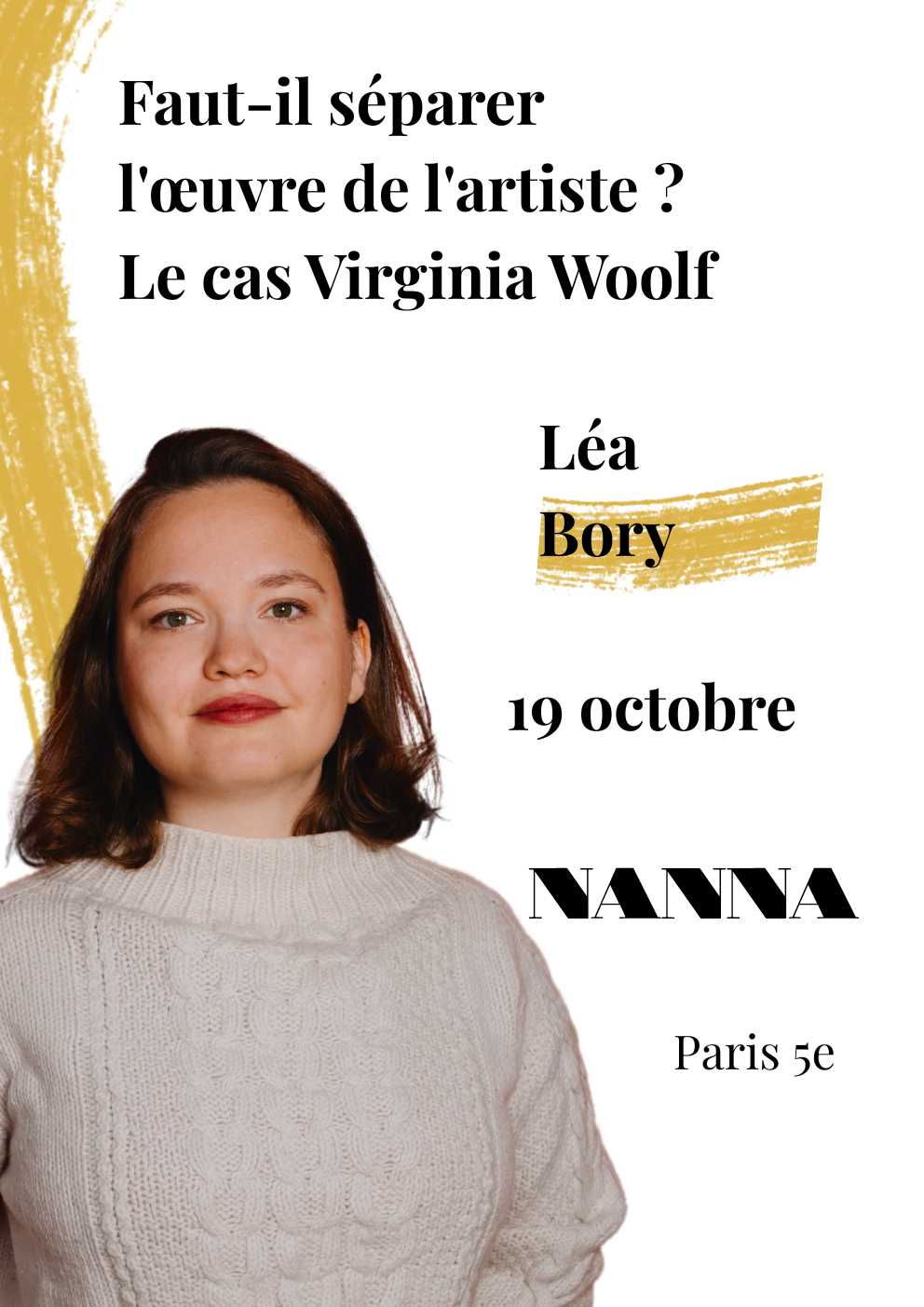 Faut-il séparer l'œuvre de l'artiste ? Le cas Virginia Woolf 
