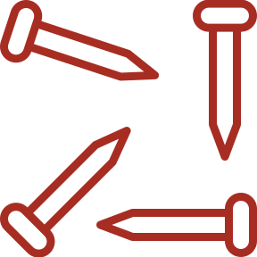 Icon representing residential property improvements and value adding upgrades