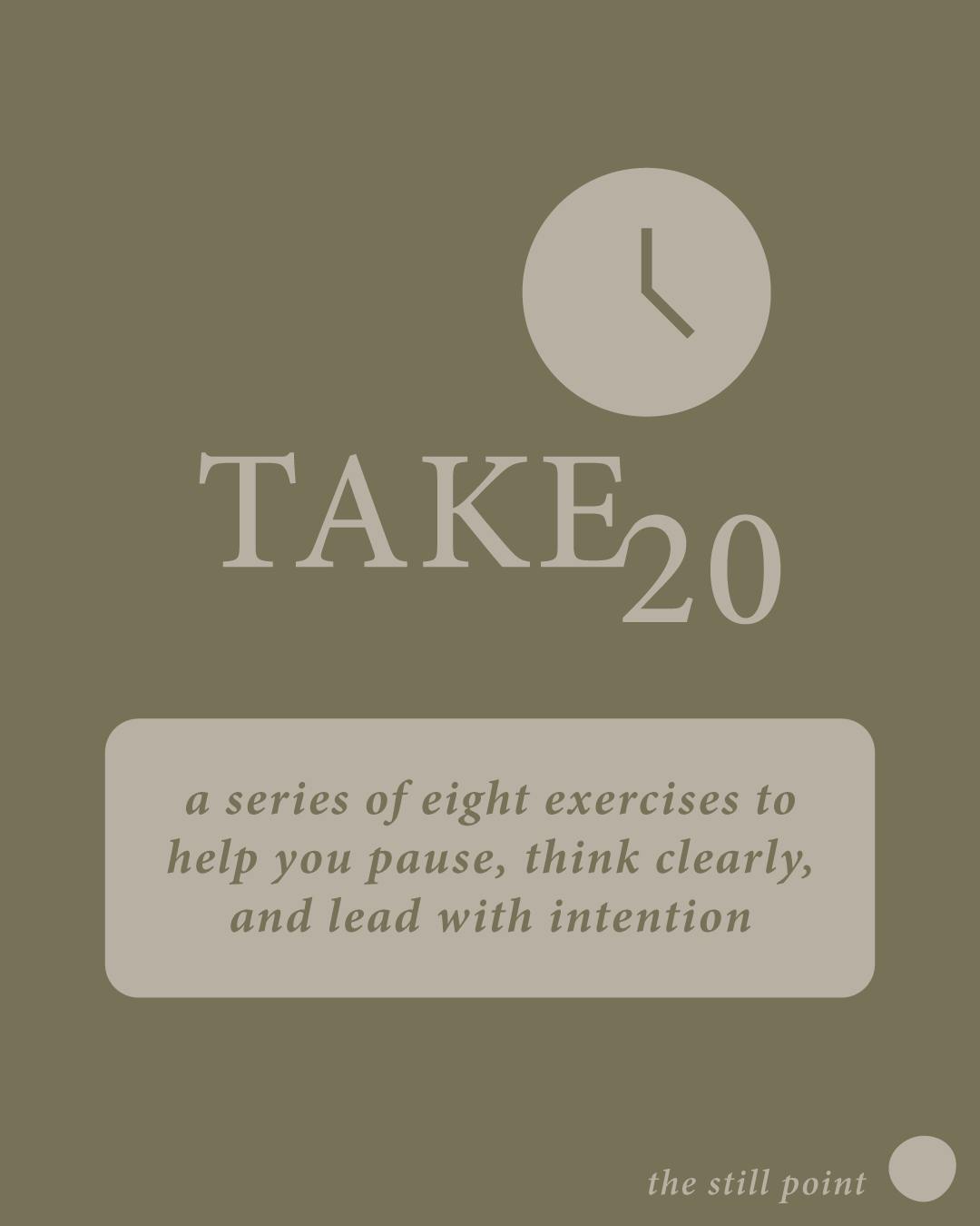 finding your still point