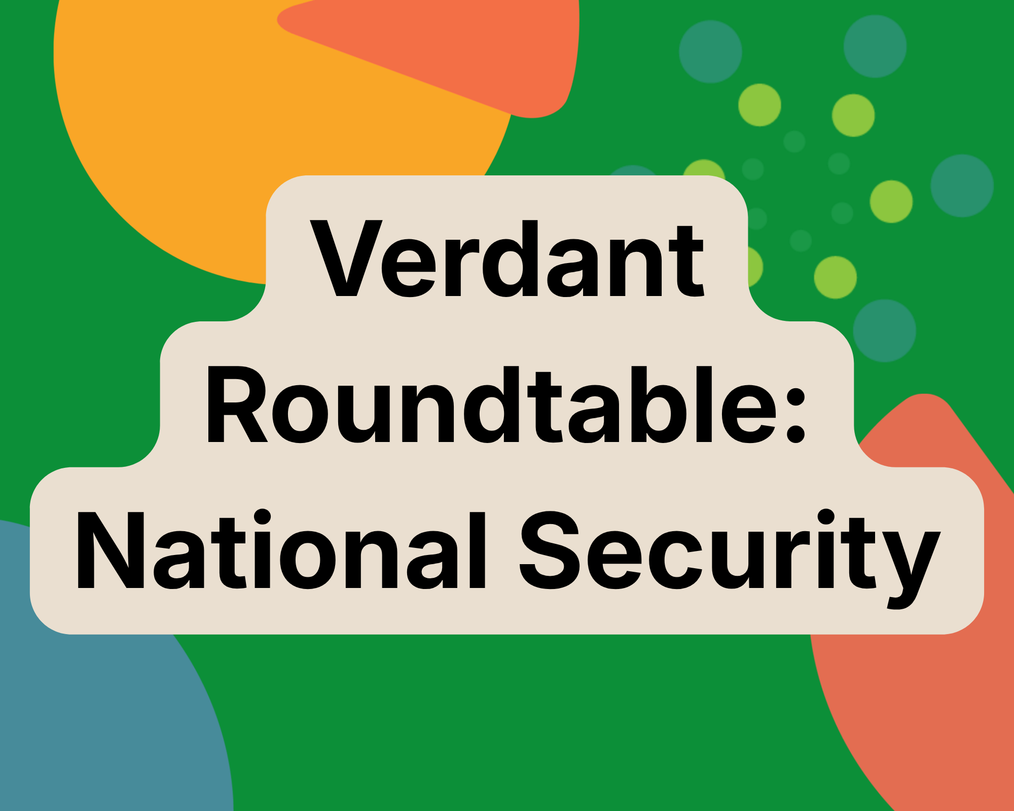 National security in a disordered world: how should progressives respond?