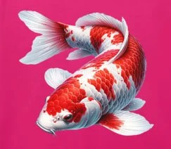 Heliconia Hot Pink Red & White Koi.jpg