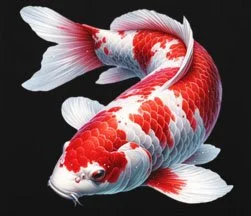 Black Red & White Koi.jpg
