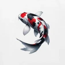 White Blob on head koi.jpg