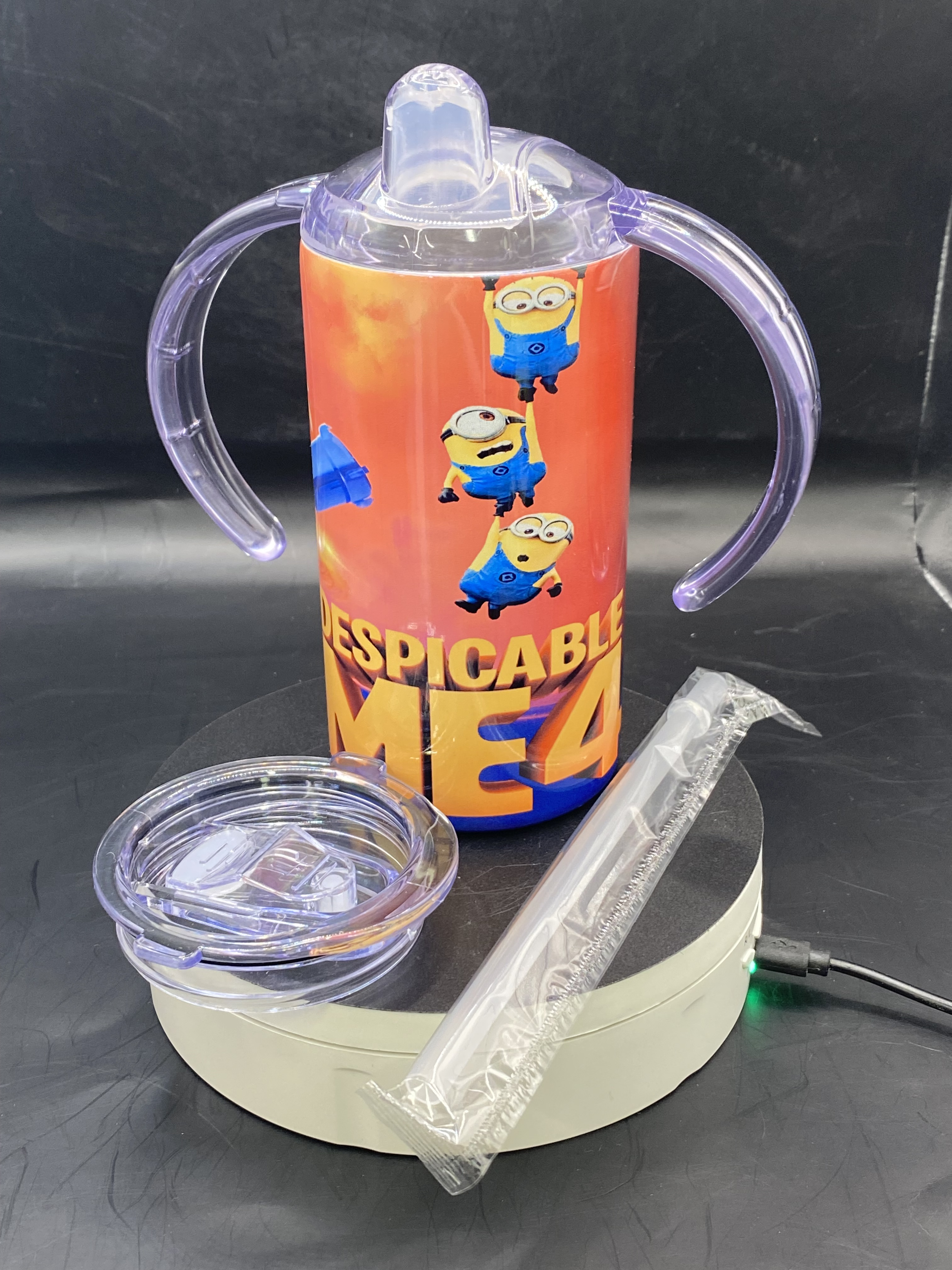 12 oz Sippy Tumblers
