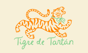 tigre de tartan logo with orange tiger image