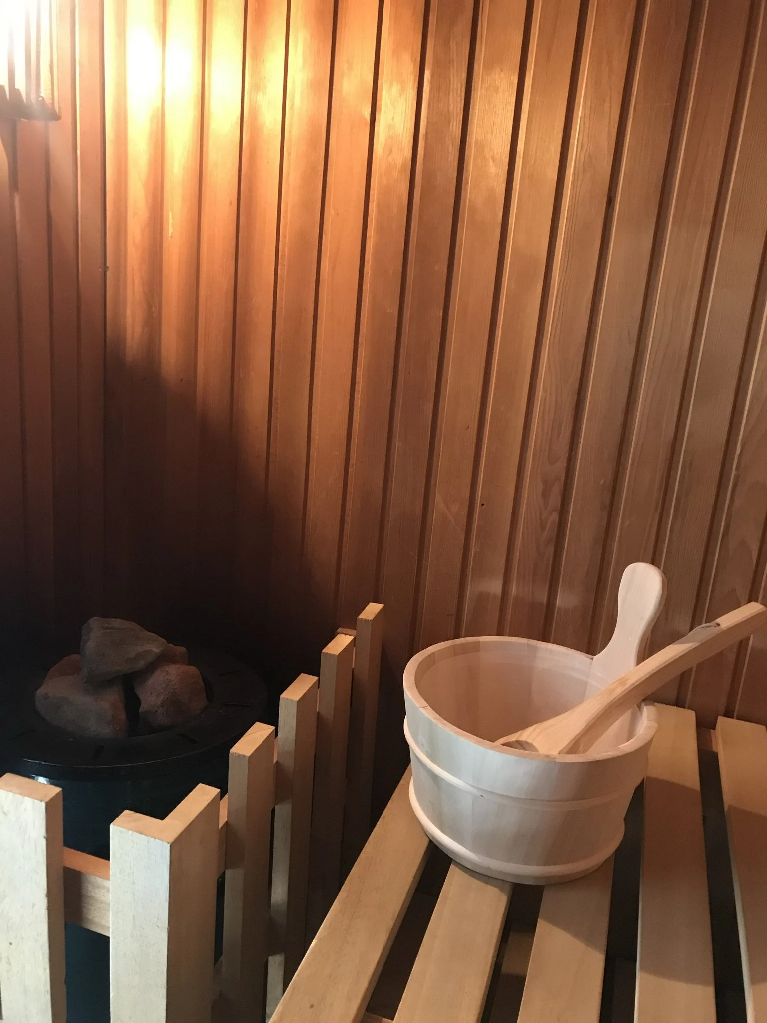 Sauna im Außenbereich