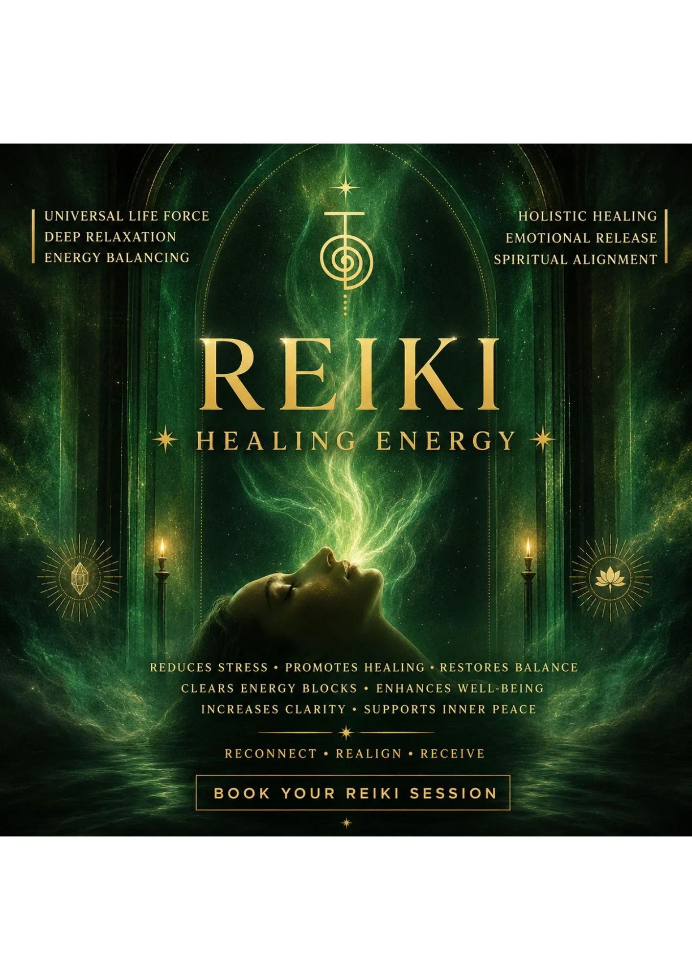 1:1 Reiki Holistic Therapy (online)