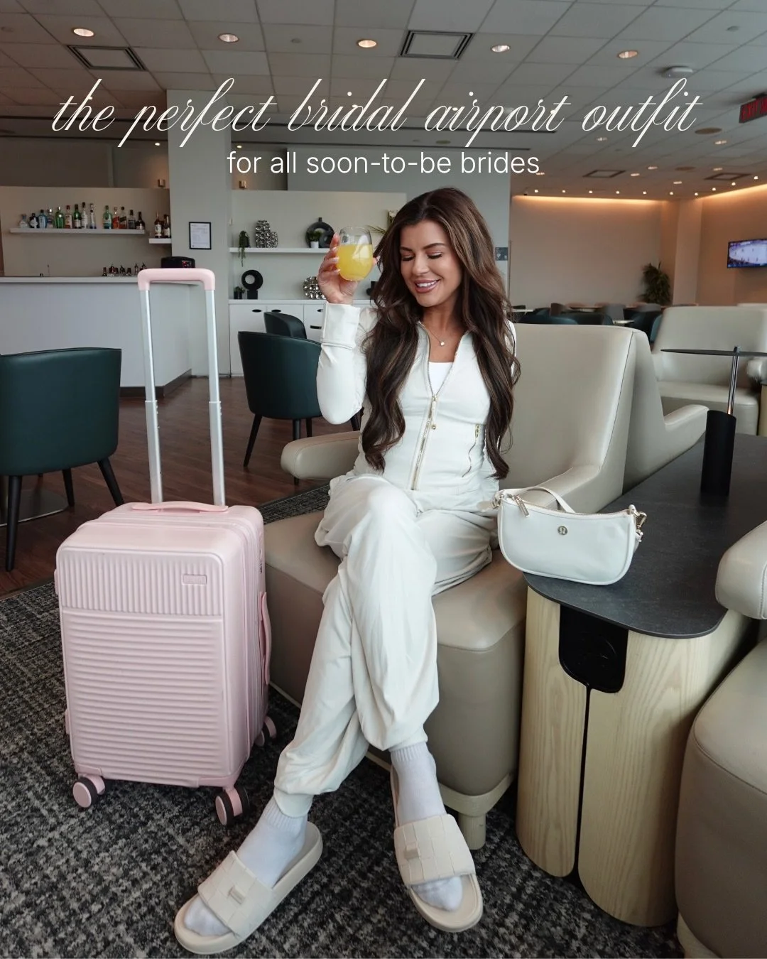 I fear I may have found the PERFECT bachelorette airport fit for all my friends in their bridal era 🤭💍 🤍

100/10 would recommend, no notes 🤌🏼

#bridaloutfit #airportoutfit #bachelorette #bridetobe #bridalairportoutfit