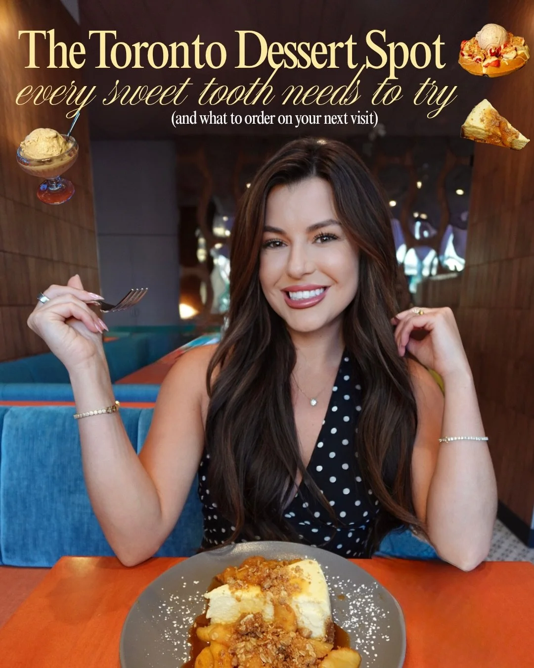 You ALREADY KNOW how big of a sweet tooth I have, and I have finally found the BEST place to go on a sweet treat date in Toronto ❣️

SHARE this with someone you want to visit here with, and let me know which dessert you&rsquo;d be ordering on your ne