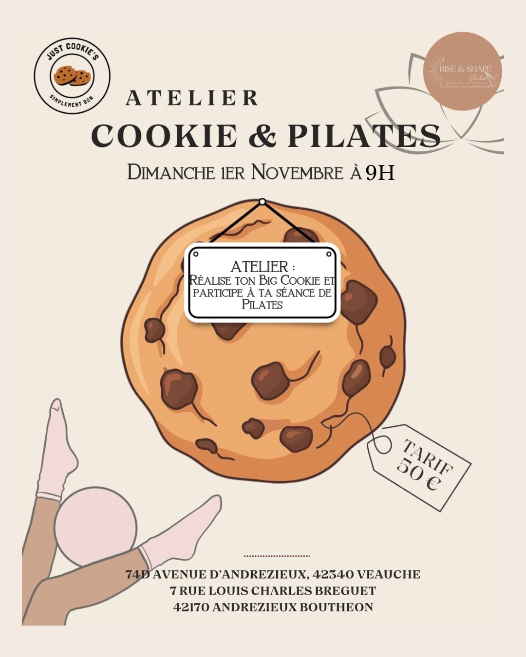 PILATES & COOKIES