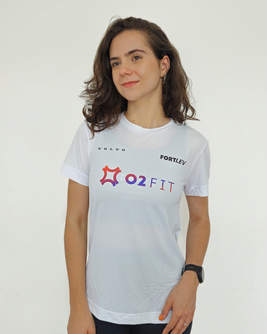 Blusa Branca Baby Look