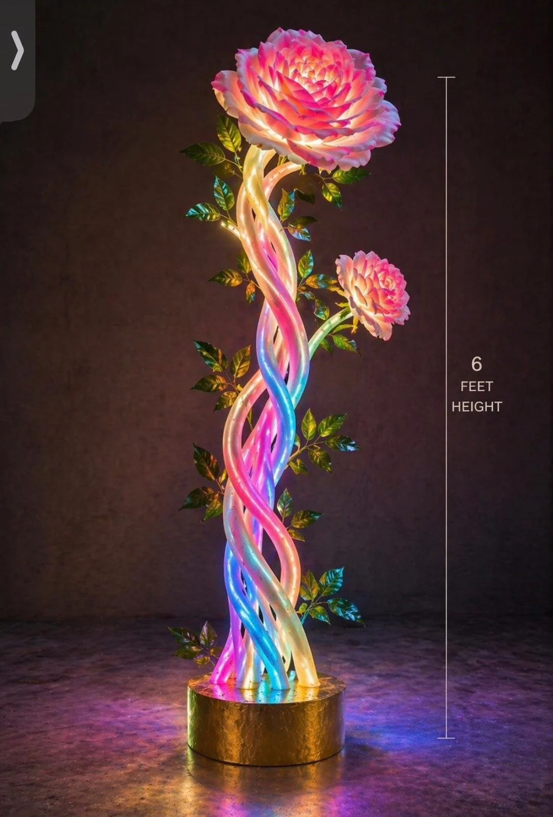 Flexible LED Sculptural Lamps