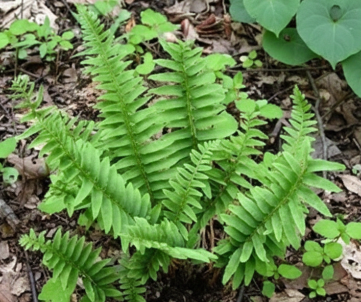 Christmas Fern (Polystichum acrostichoides)