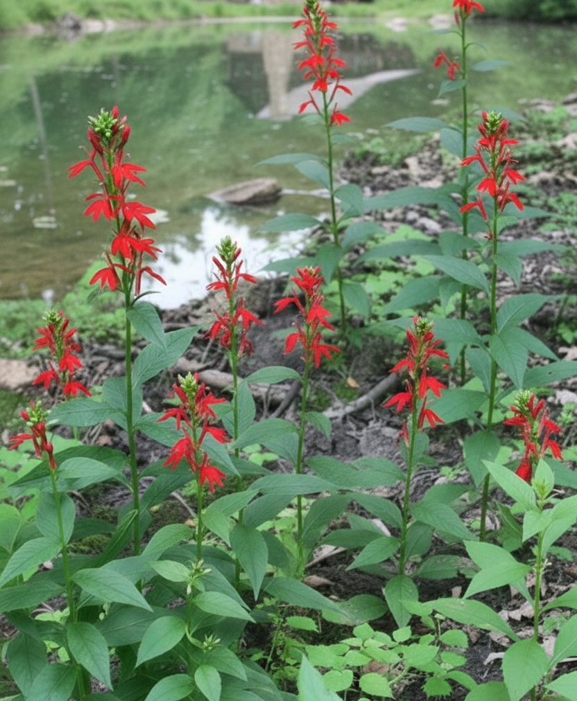 Cardinal Flower (Lobeila cardinalis)