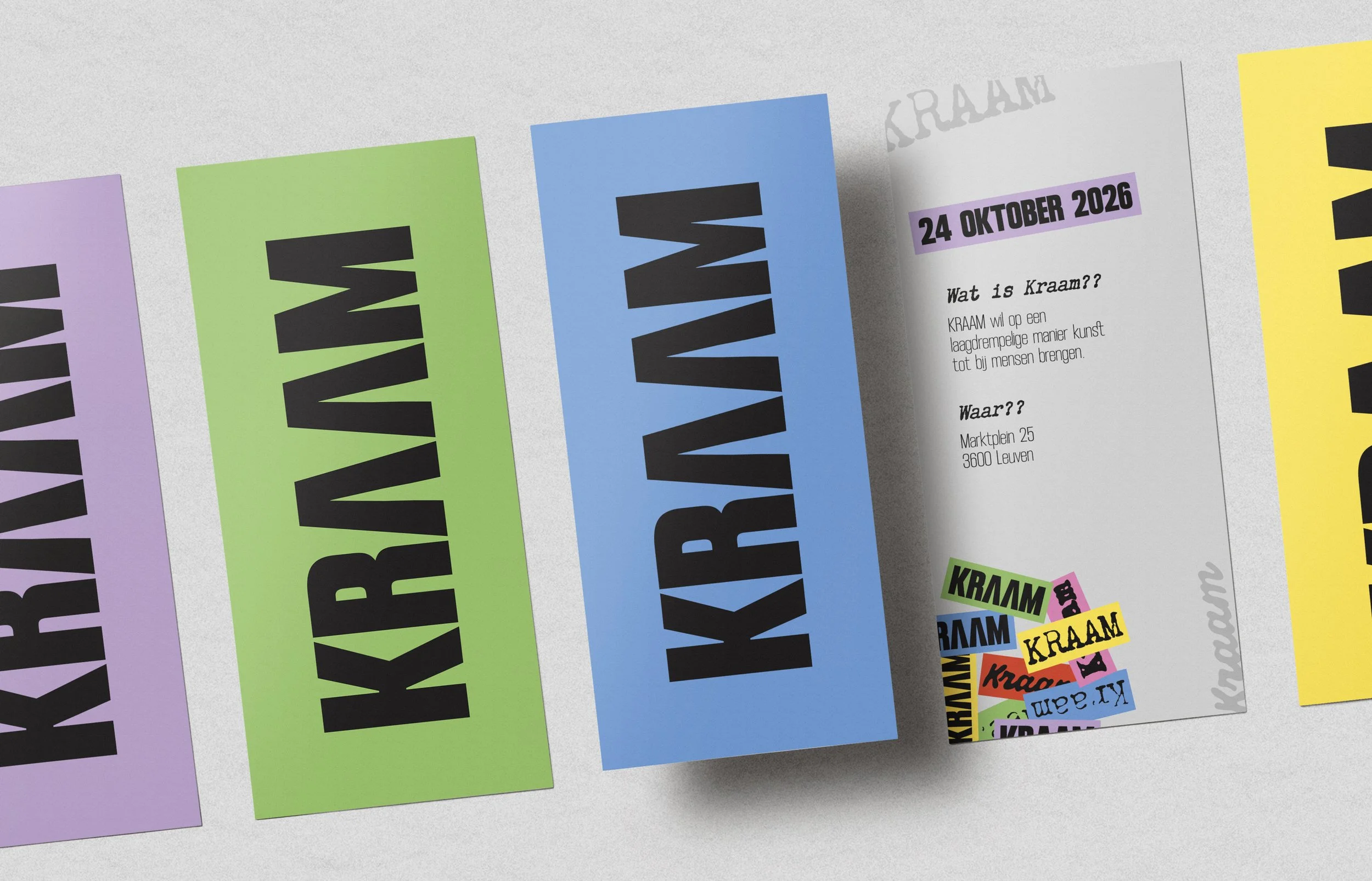 kraam drukwerk flyers