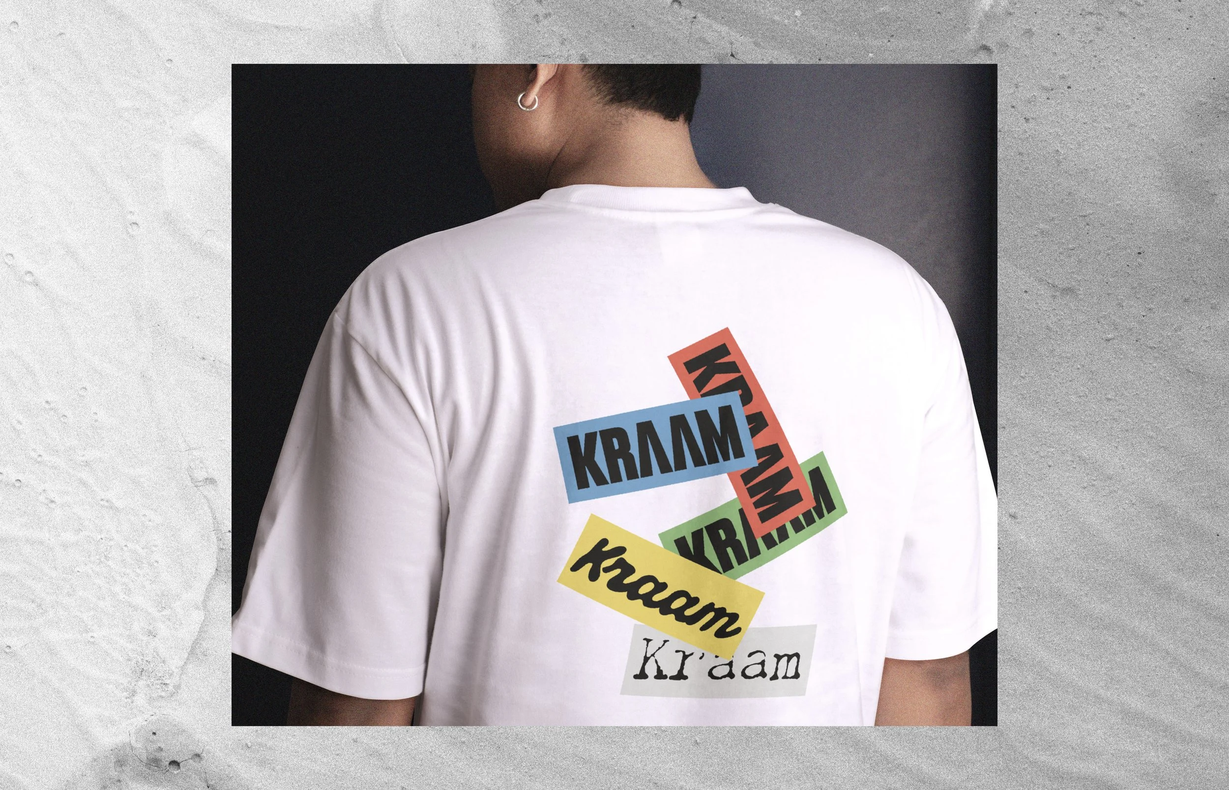 kraam t-shirt back