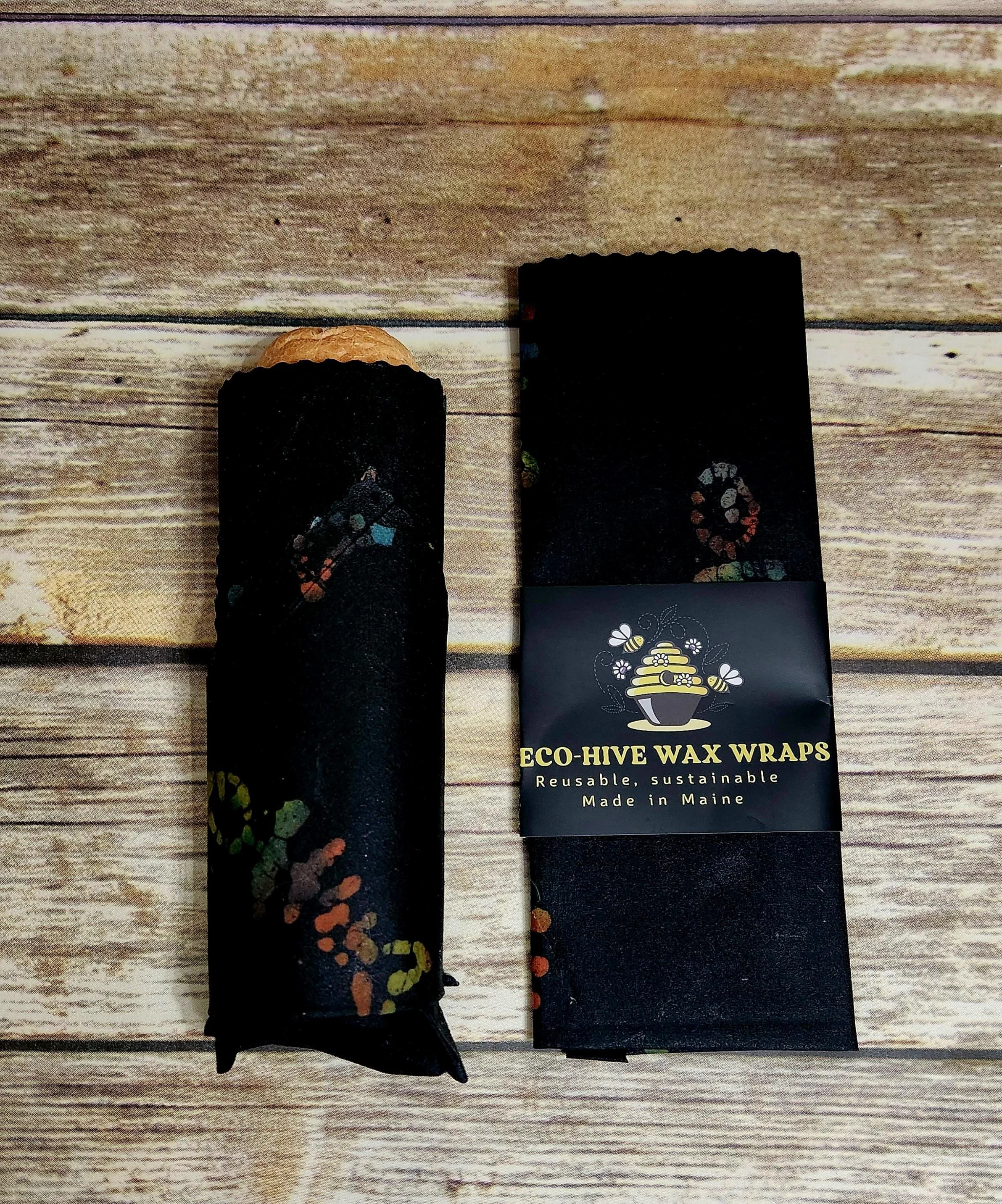 Batik style fish bones lunch pack