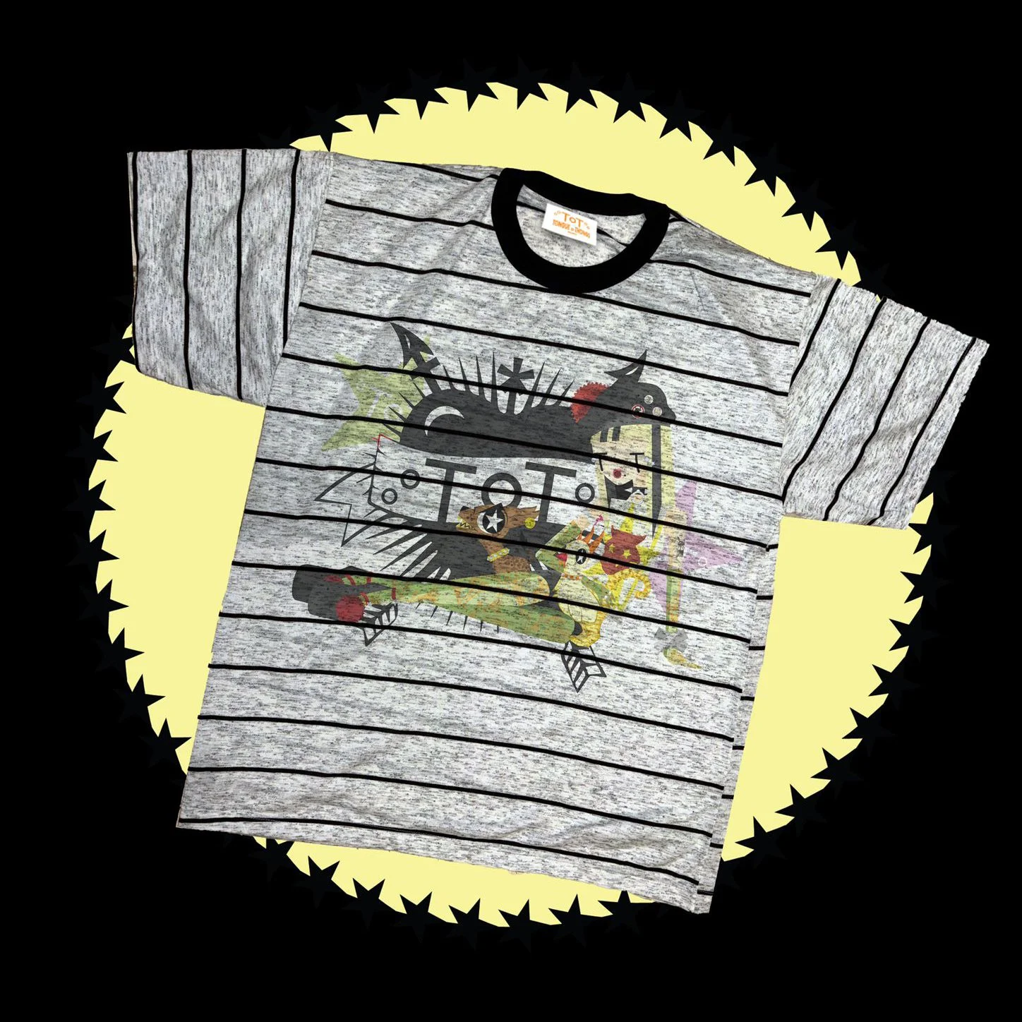 ꒰⁎′̥̥̥*(To T)°: DOLL Stripes Tee*‵̥̥̥⁎꒱