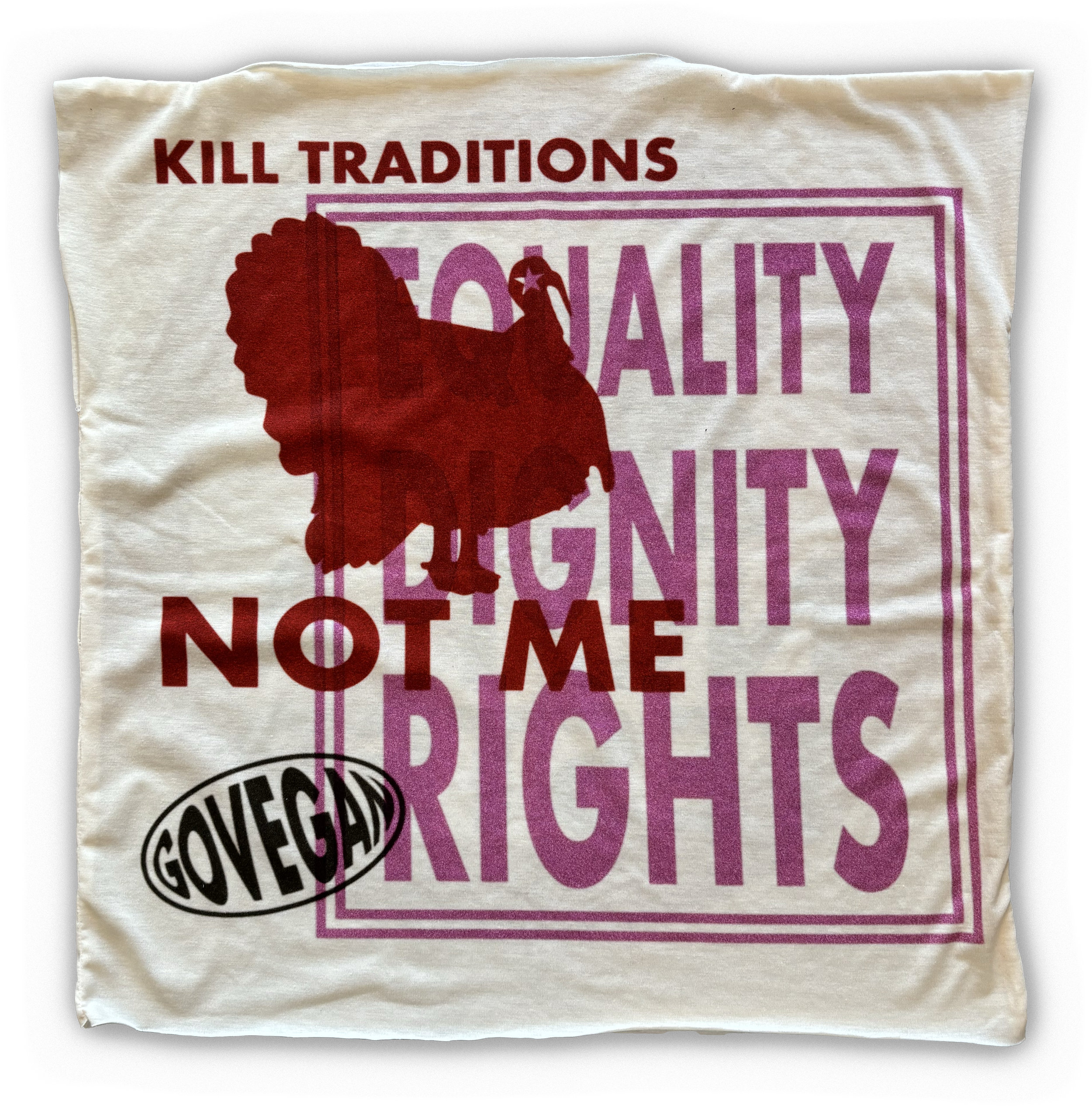 *(To T) °, Ex VEGAN - Square Shirtgw3 One Size - UNISEX MADE TO ORDER dm for info - 45€