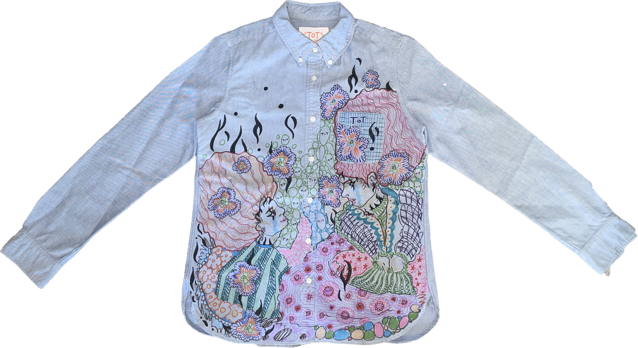 ꒰⁎′̥̥̥*(To T)°: ToT DOODLES Shirt *‵̥̥̥⁎꒱