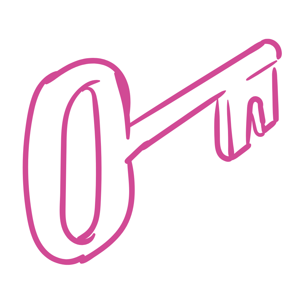 Neon-style illustration of the number 0 with an antenna, resembling a remote control or a pager in purple outline.