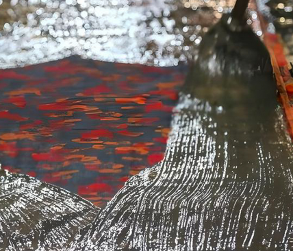 How Gambiered Guangdong Silk Is Made