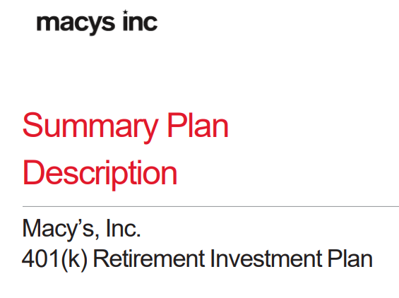 The Macy's 401(k): Everything You Need to Know