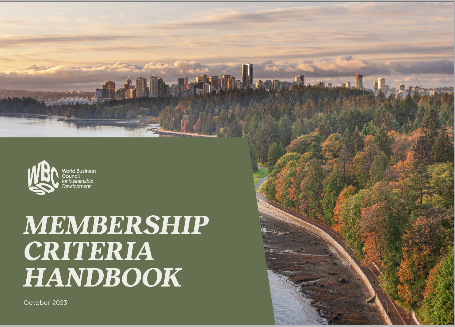 WBCSD Membership Criteria