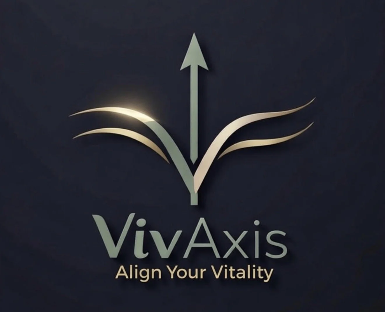 VivAxis logo: Align Your Vitality