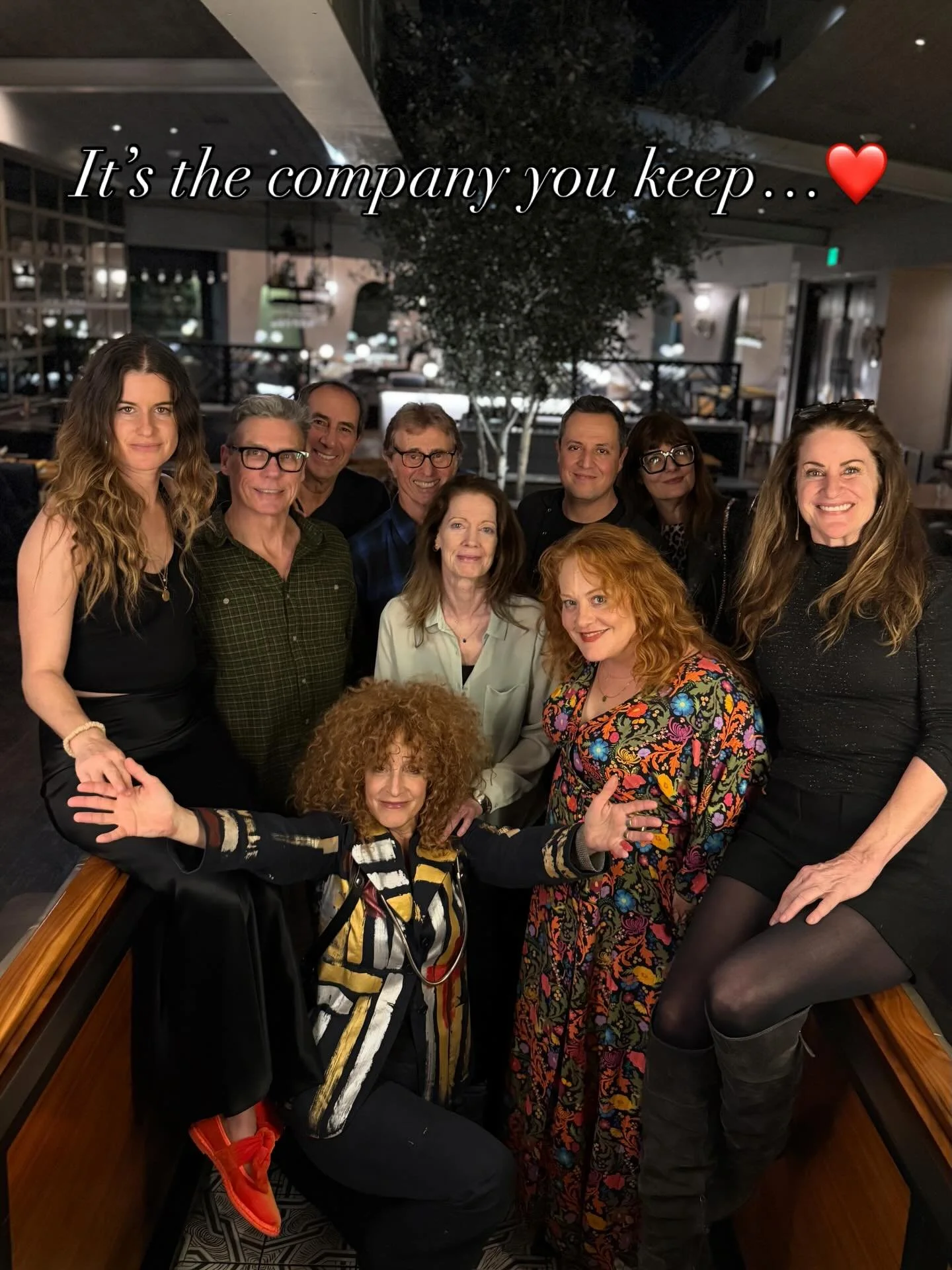 Can you feel the love?! It&rsquo;s all @apa_la. Love this crew, all talented, fascinating, lovely and unique humans! What a great evening. ❤️