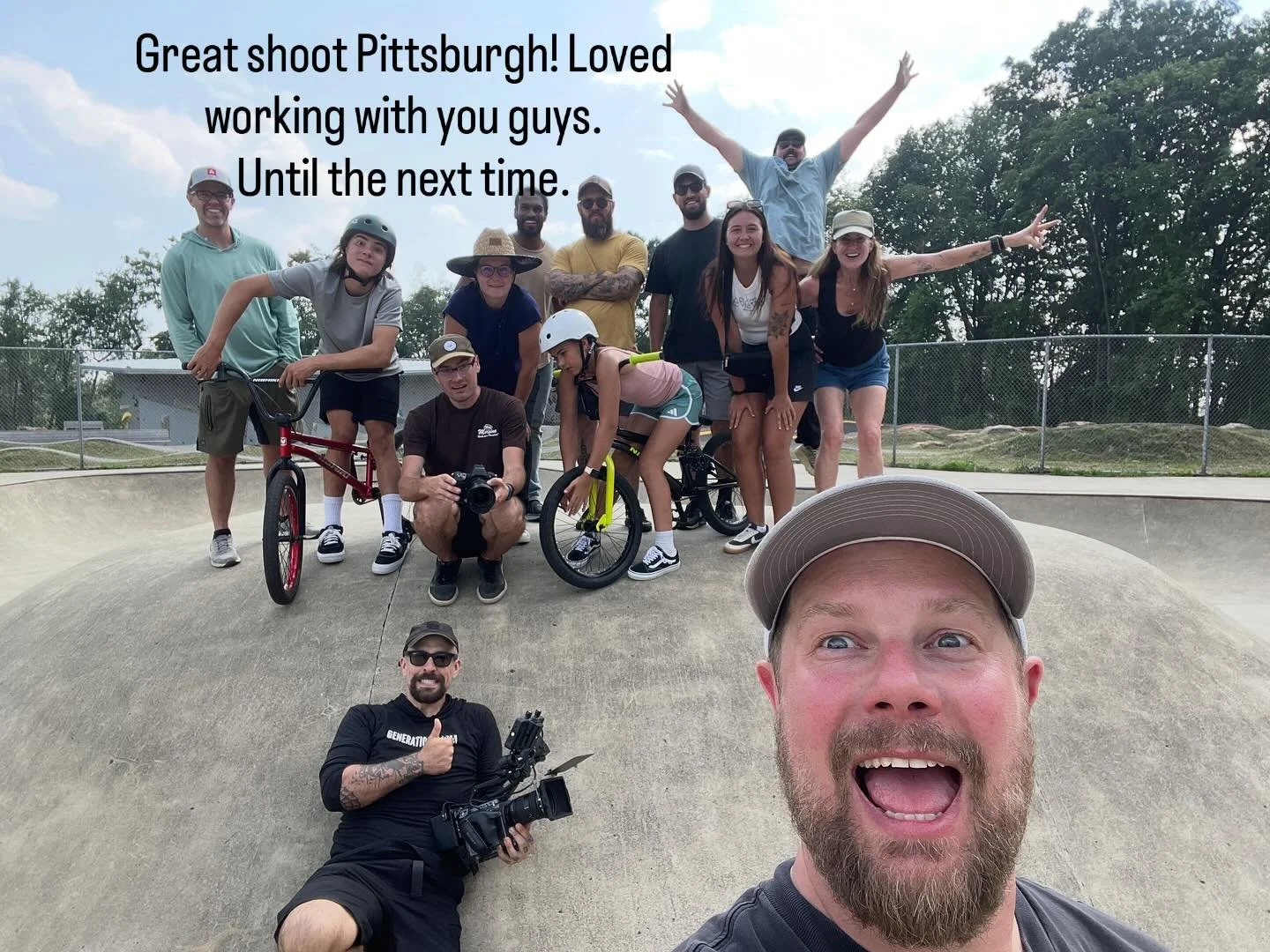 Pittsburgh turned out for us - with crew and weather! Thanks to our amazing partners at @dickssportinggoods. Shout to my buddy Kaleb, even tho you aren&rsquo;t on social media!!!