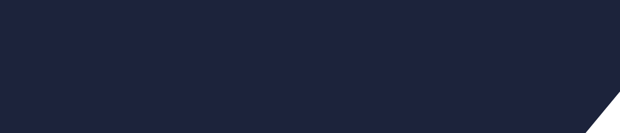 A dark blue rectangle with a slight gradient and a black corner at the bottom right.