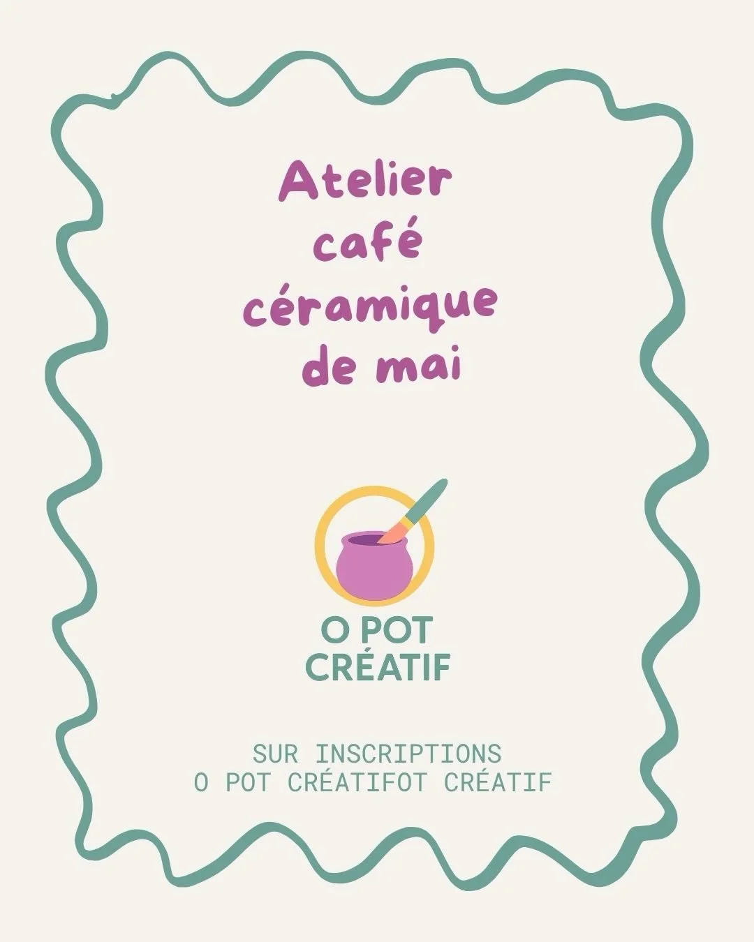 Les ateliers de mai sont en ligne et se remplissent vite &hellip; pour les r&eacute;servations rien de plus simple, c&rsquo;est directement sur le site www.opotcreatif.fr

#opotcreatif #ceramiccafe #f&ecirc;tedesm&egrave;res #yvelines