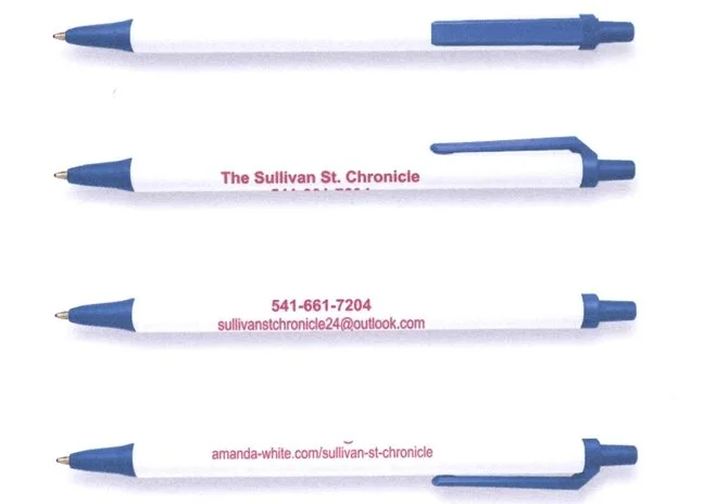 The Sullivan St. Chronicle Pen